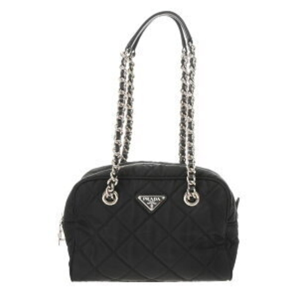Prada Chain Handbag Black Bag
